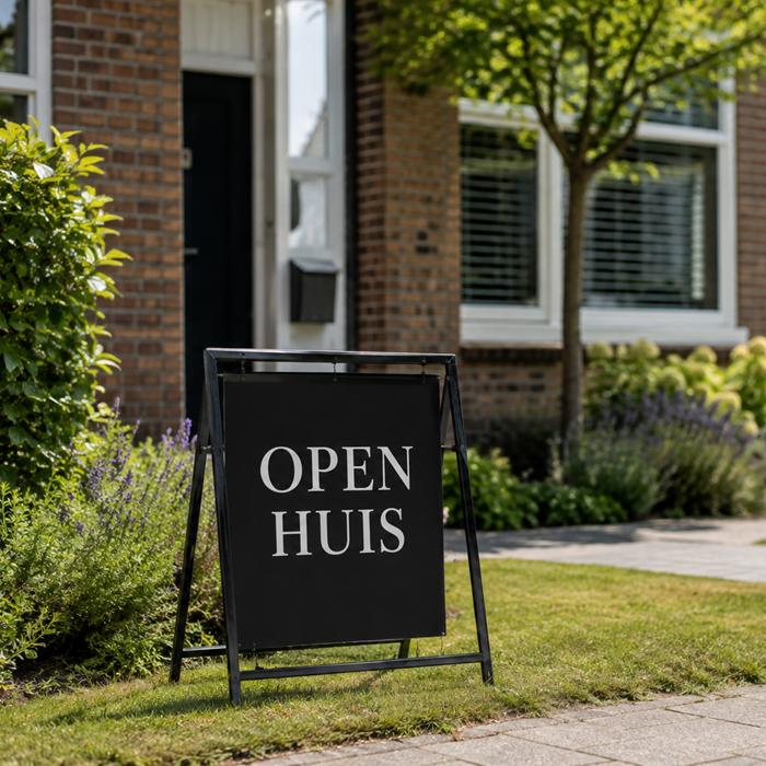 Zo verloopt een open huis bij Zielman Makelaardij